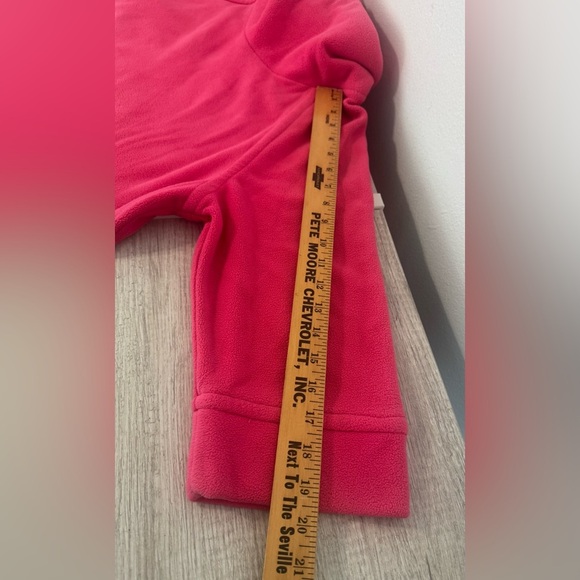 Lilly Pulitzer Irving Fleece Pullover Sweater Cowl Neck Pockets Cozy Large *Read - Picture 7 of 11